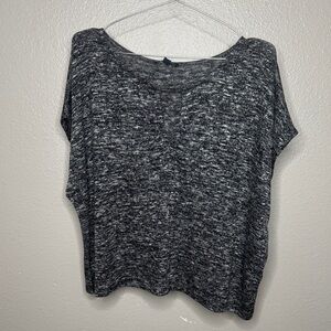 American Eagle Outfitters Charcoal Short Sleeve Tee